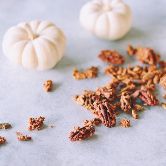 Spiced Pecan & Pumpkin Seed Granola