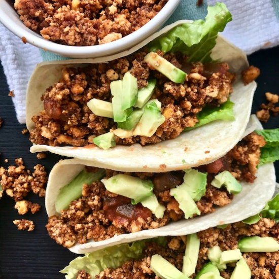 Tofu Crumble for Vegan Tacos