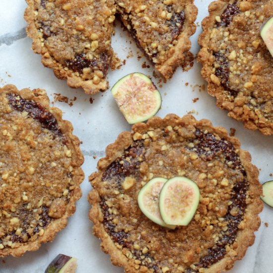 FIG APPLE WALNUT TARTS