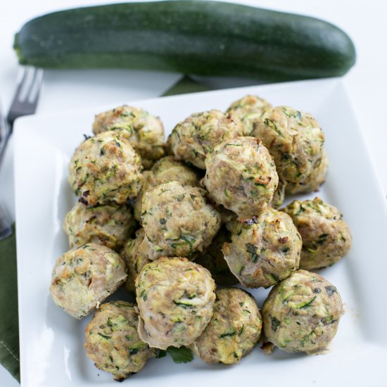 Turkey Zucchini Meatballs