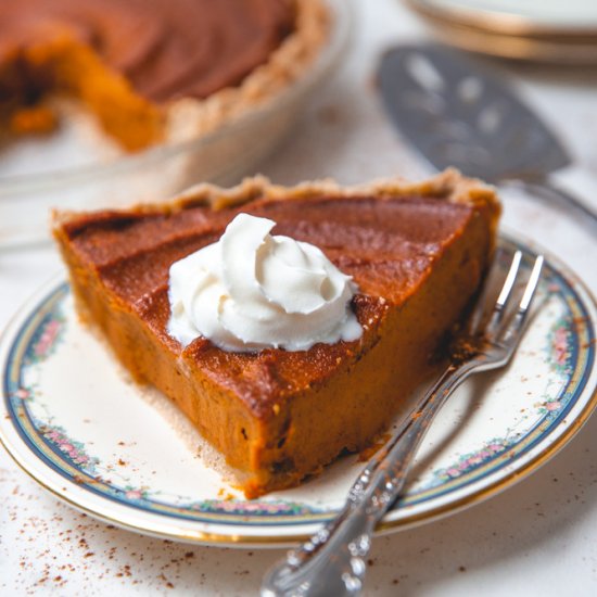 Best Pumpkin Pie Recipe (VEGAN/GF)