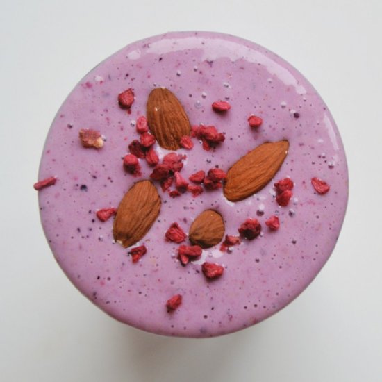 Peanut Butter Berry Smoothie