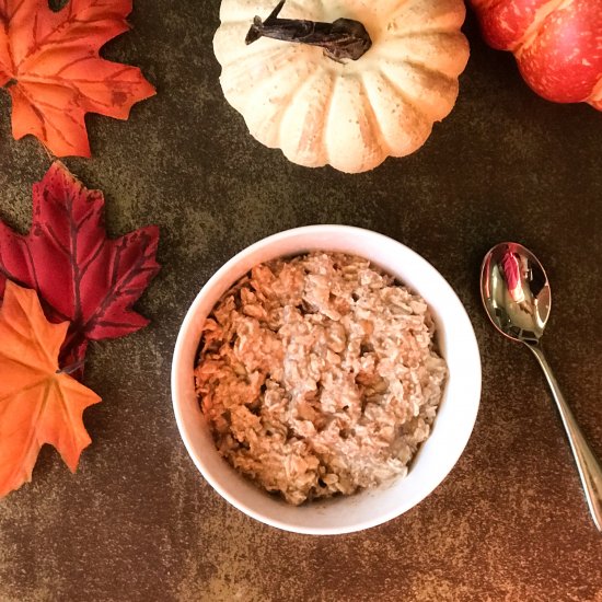 Pumpkin Spice Overnight Oats