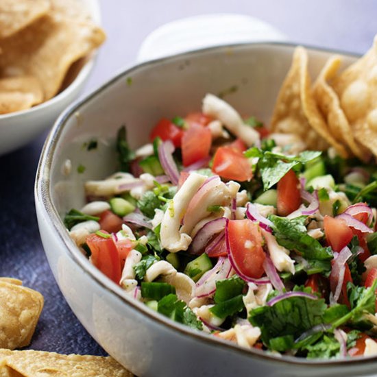 Mushroom Ceviche