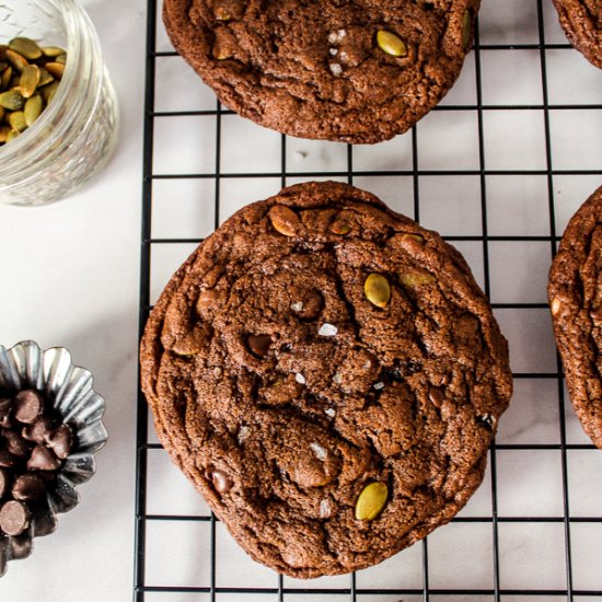 Double Chocolate Cookies