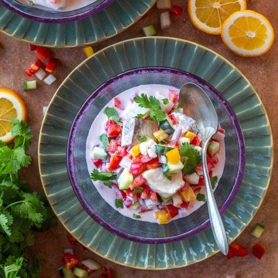 Coconut Milk Ceviche (Kokoda)