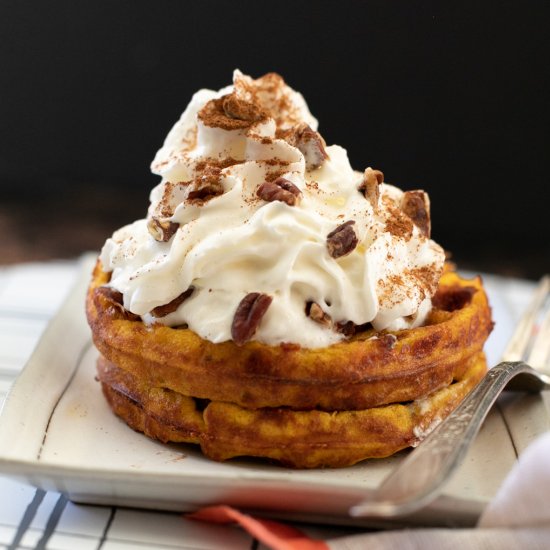 Pumpkin Pie Chaffles