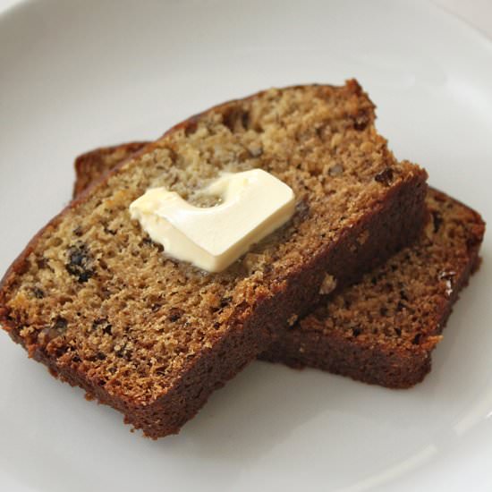 The Best Banana Nut Bread