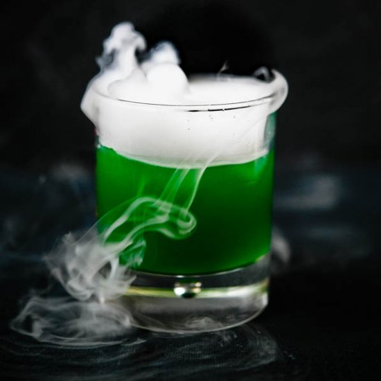 Green Halloween Punch