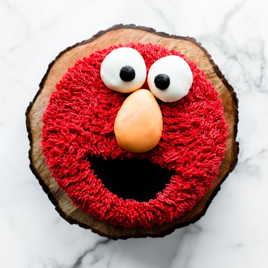 Elmo Cake