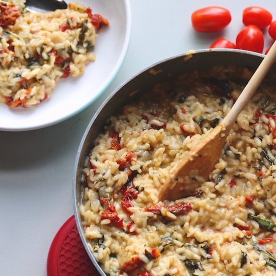 Sundried Tomato Risotto