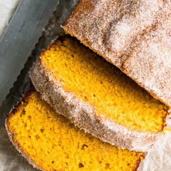 Pumpkin Snickerdoodle Bread