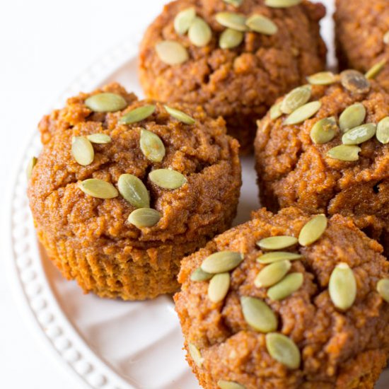 Healthy Pumpkin Muffins