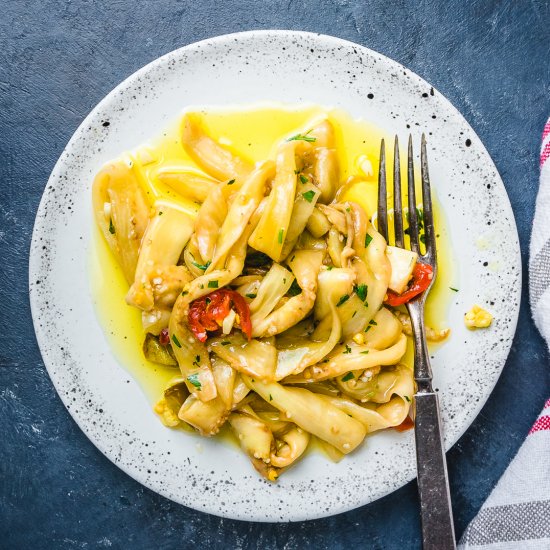 Italian Pickled Eggplant