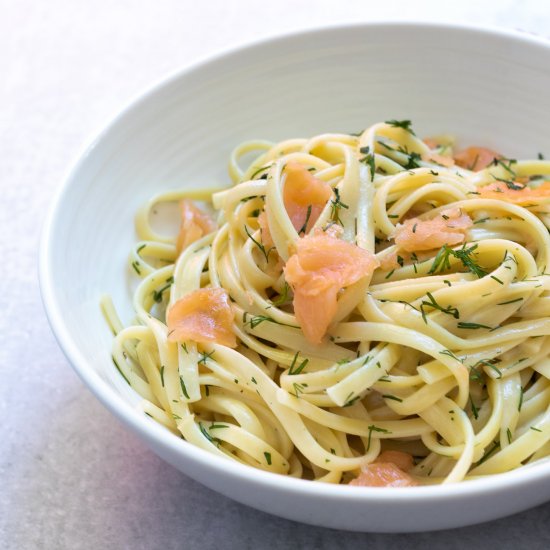 Smoked Salmon Pasta