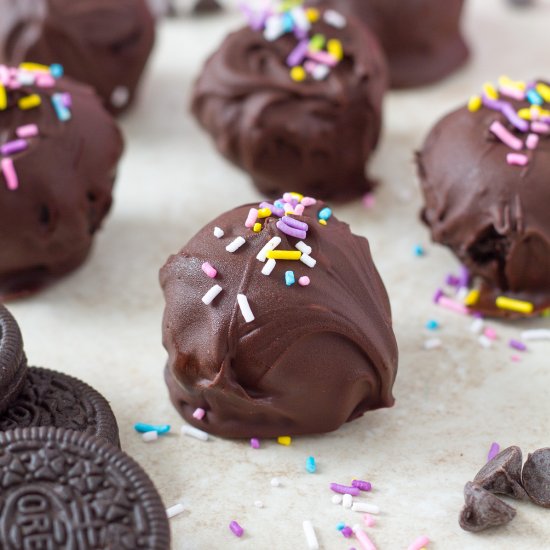 No Bake Oreo Cookie Balls