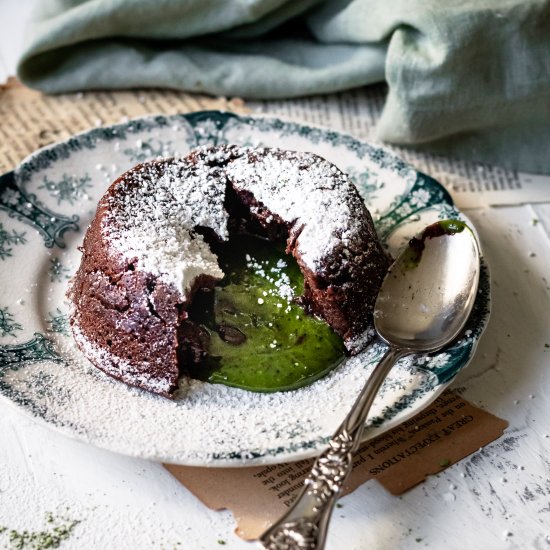 Matcha Lava Cake