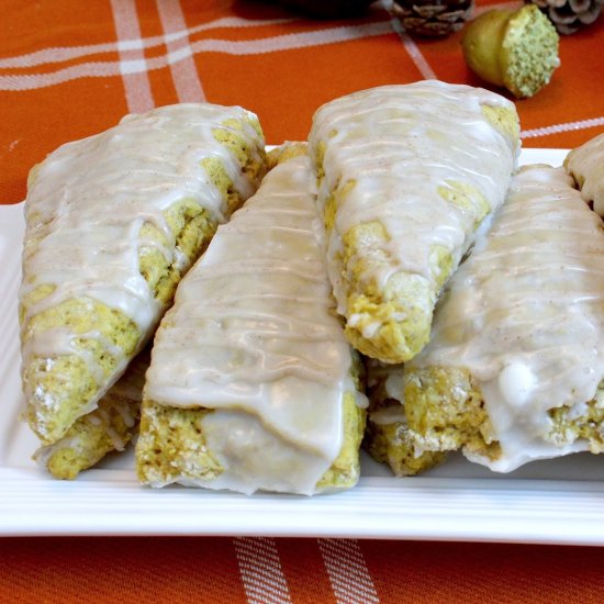 Pumpkin Scones (Starbucks Copycat)