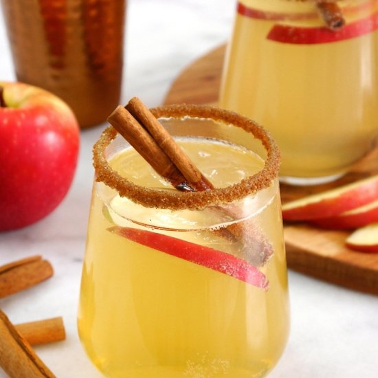 Apple & Cinnamon Punch Cocktail