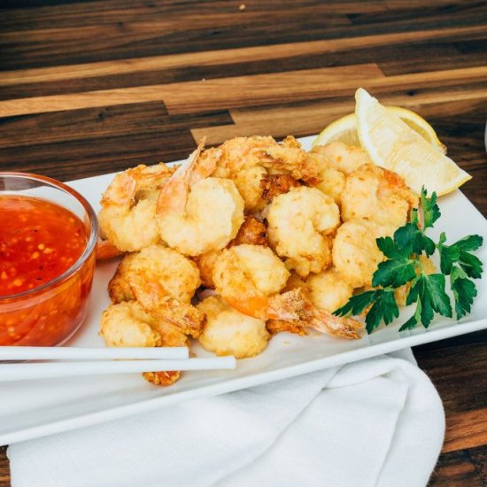 Air Fryer Tempura Shrimp