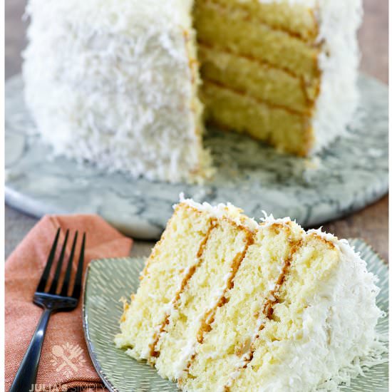 Southern Coconut Cake