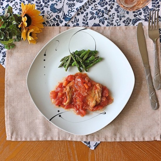 Braised Chicken with Tomato