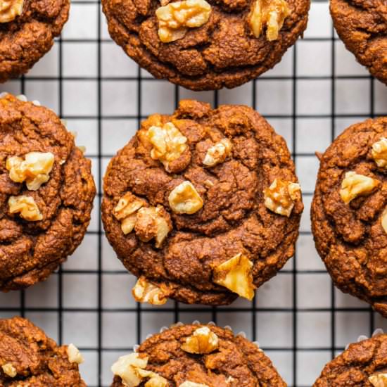 One Bowl Pumpkin Muffins