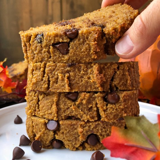 Pumpkin Chocolate Chip Bread