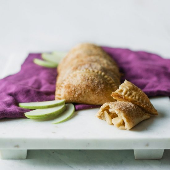 Vegan Caramel Apple Empanadas