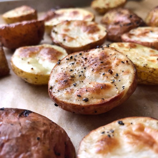 Salt & Pepper Roasted Potatoes