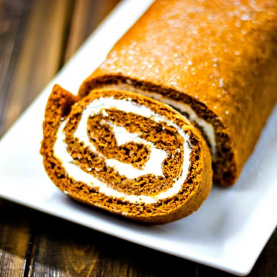 Pumpkin Cake Roll