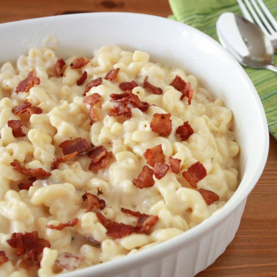 Macaroni & Cheese with Bacon