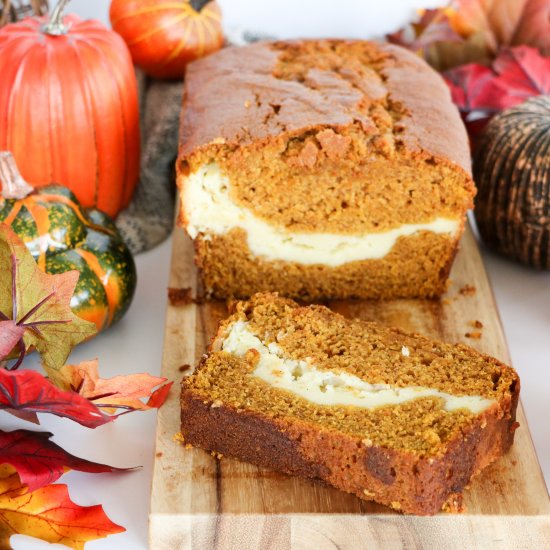 Cream Cheese Pumpkin Bread