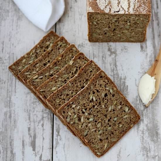 Easy Overnight Danish Rye Bread