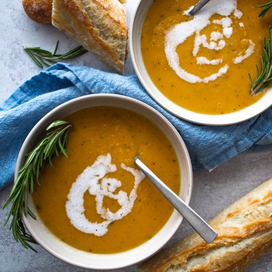 Vegan Butternut Squash Bisque