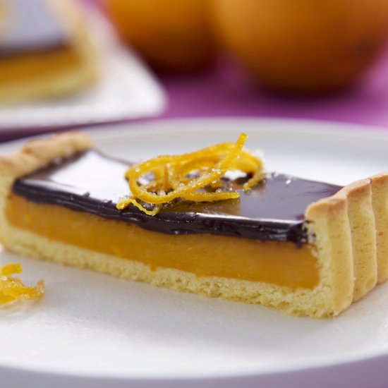 Vegan Jaffa Tart