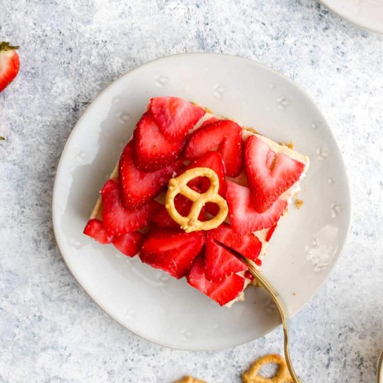 Healthy Pretzel Salad