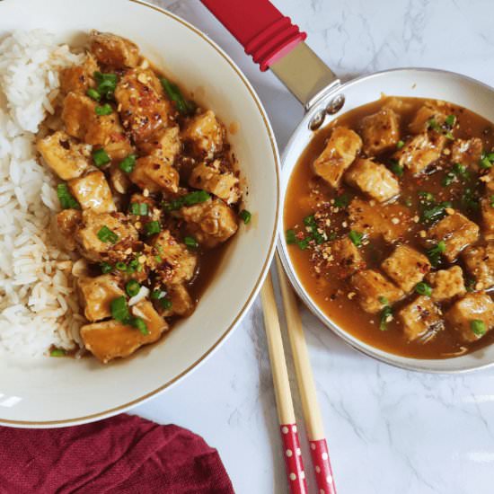 Vegan Orange Tofu