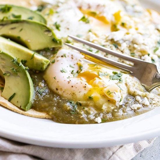 Salsa Verde Eggs