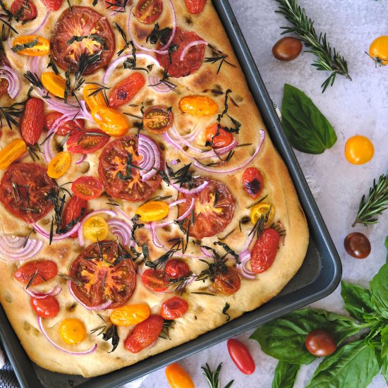 Tomato & Herb Focaccia