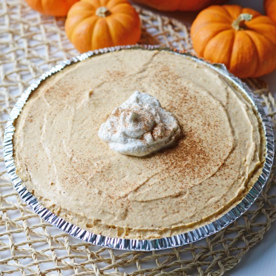 No Bake Pumpkin Cheesecake