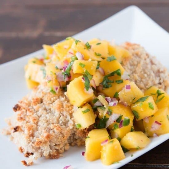 MACADAMIA CRUSTED MAHI MAHI