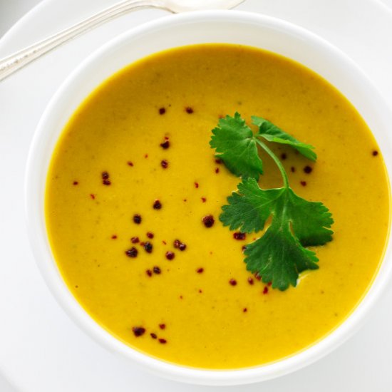 Thai pumpkin soup