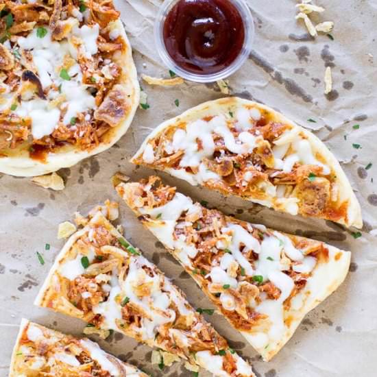 EASY PULLED PORK PIZZA