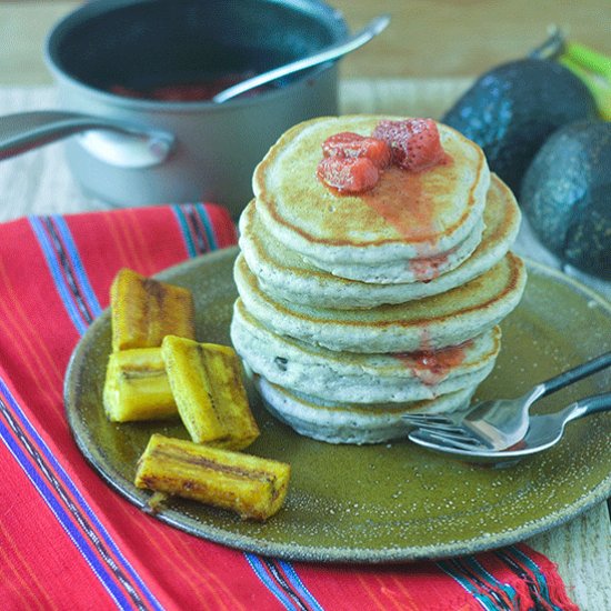 Blue Corn Pancakes