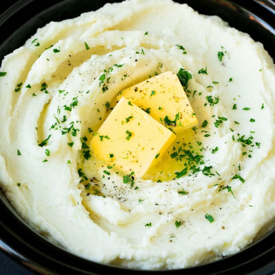 Crock Pot Mashed Potatoes