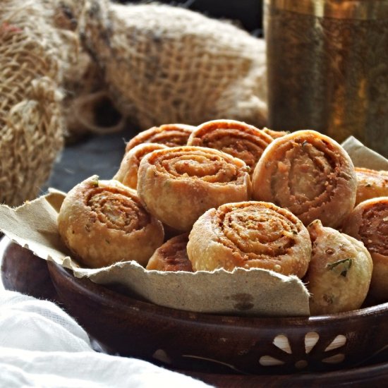 Bhakarwadi – Spiralled Savory Snack