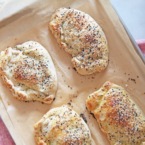 Everything Bagel Calzone