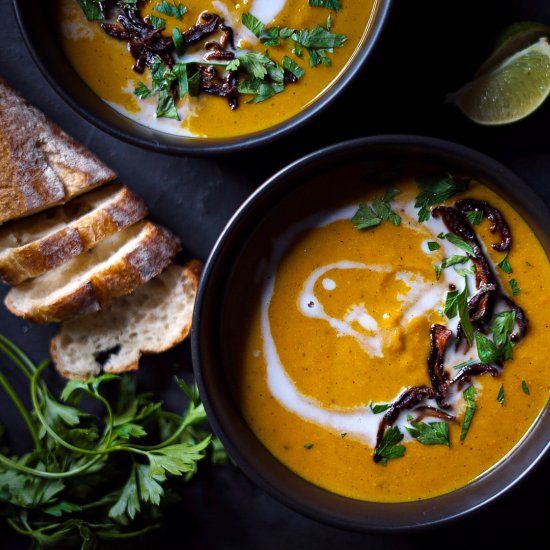 Butternut Squash & Carrot Soup