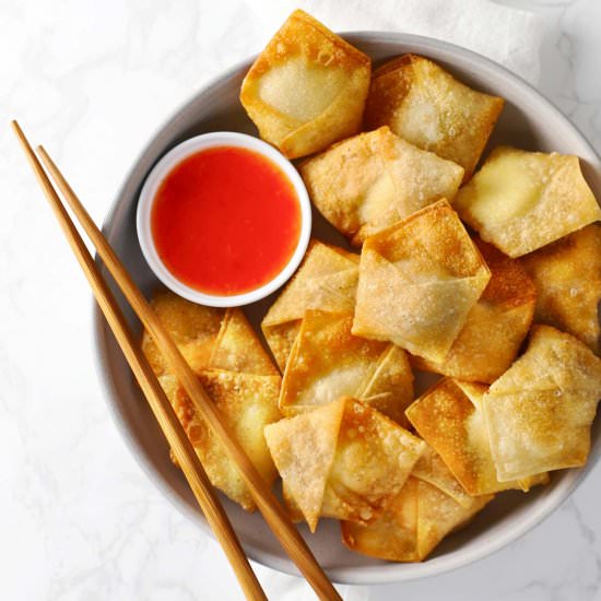 How to Make Cream Cheese Wontons